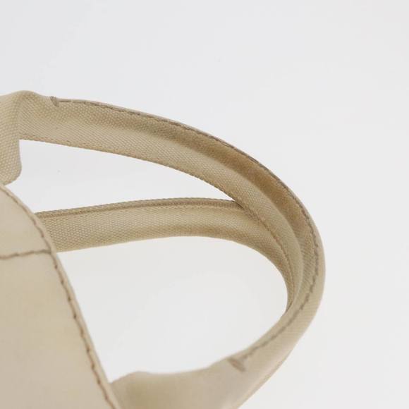 PRADA Canapa GM Hand Bag Canvas White Auth ep4930 - Picture 8 of 16